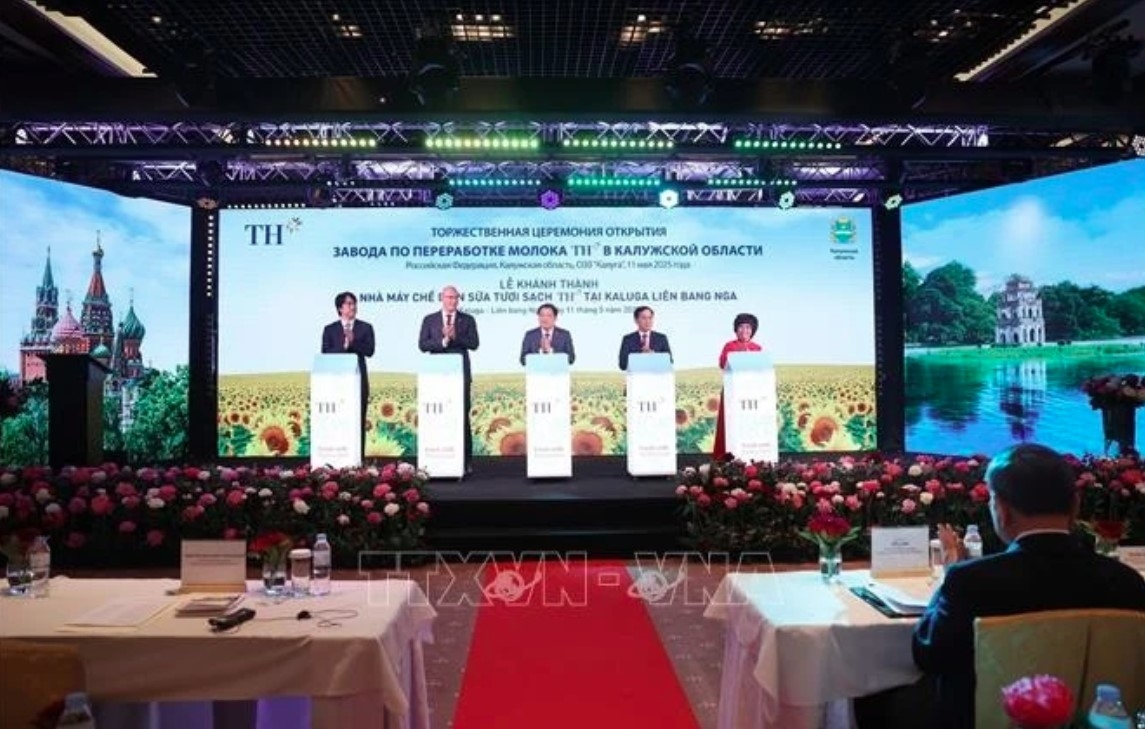 TH Group inaugurates large-scale dairy processing plant in Russia
